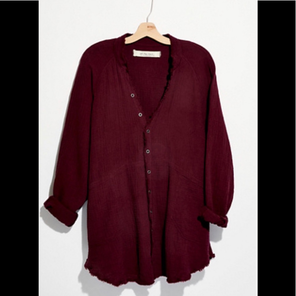 Free People Summer Buttondown